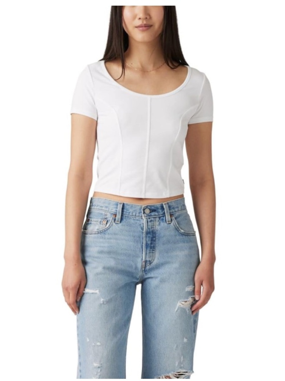 NWT Levi’s Women’s Mars Corset Tee - Medium